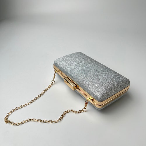 Pochette de mariée scintillante | Sac à main de soirée scintillant