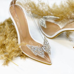 cinderella louboutin wedding shoes