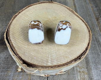 Wild Horse Southwestern Post Earrings Navajo Judith Dixon