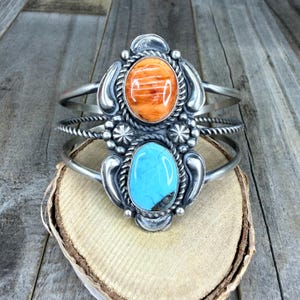 NAVAJO Jeff James Jr. ターコイズ 大ぶり 925 シルバー NAVAJO Jeff James Jr. ターコイズ 大ぶり 925 シルバー ヴィンテージ