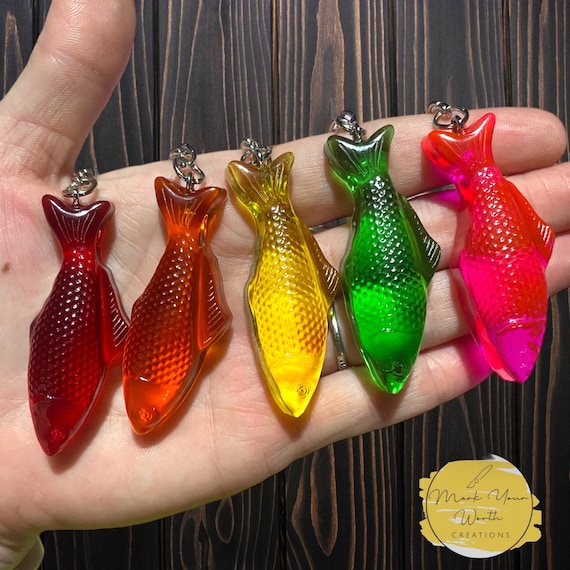 Cute fish keychain best sale