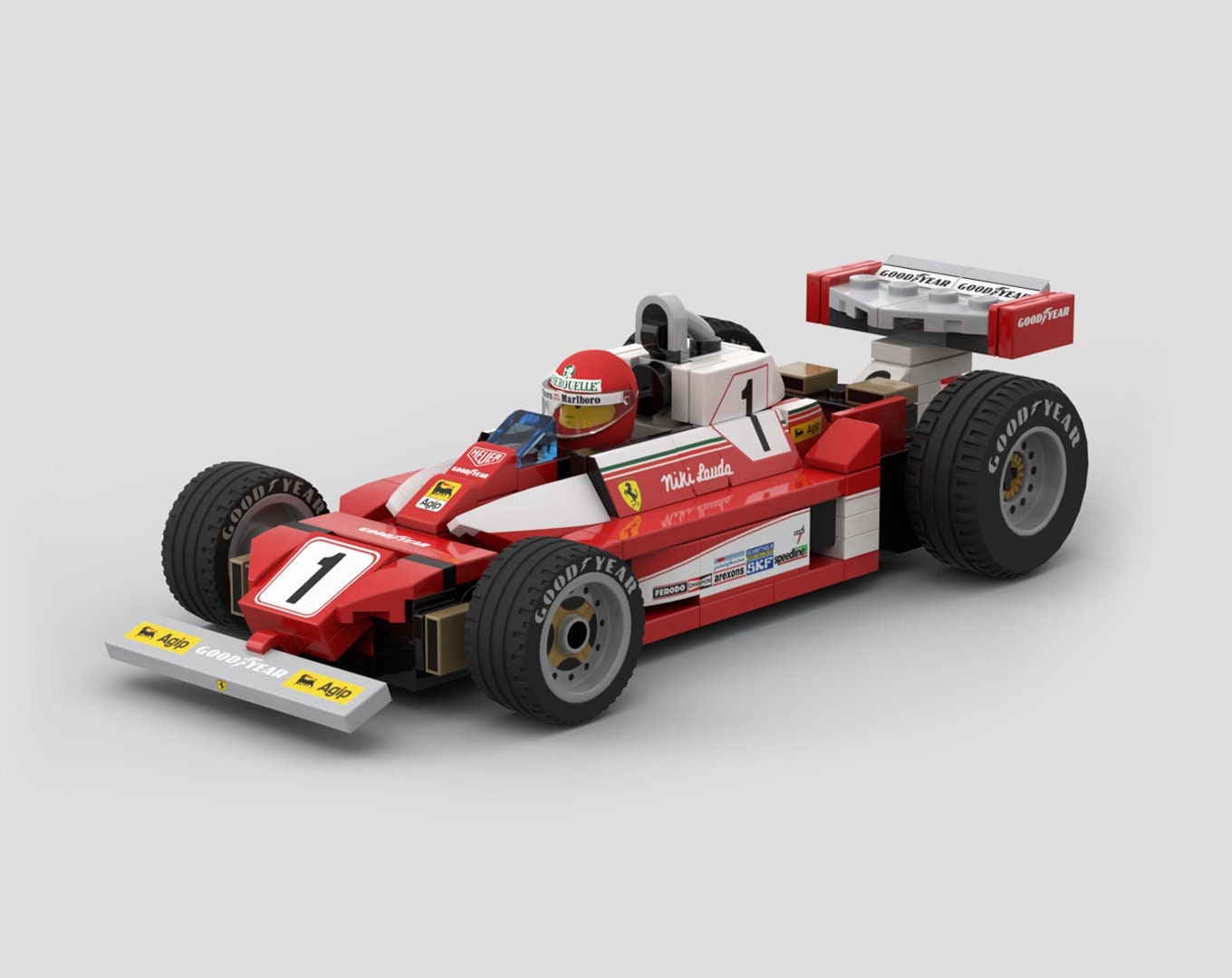 Buy 1976 Ferrari 312T2 Build Kit MOC Online in India