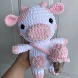 Ice Cream Cow Plushie: Sweet Snuggles Lite