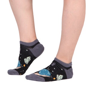 Magic Socks | One Size | Unisex Low Socks | Funny Patterned Funky Socks | Premium Cotton Rich | High Quality Gift Socks