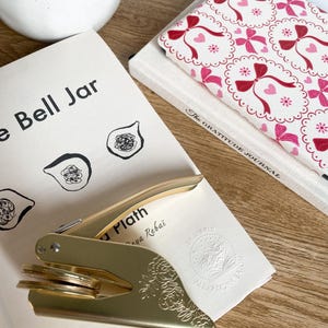 Personalized Book Embosser/Custom Book Embosser/From The Library Of Book Embosser/Library Embosser/Ex libris Embosser Stamp/Book Lover Gifts