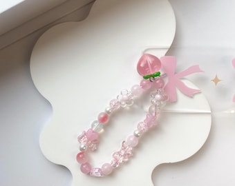 Bookmark charm,  pink peach book charm, charm, book charm, bookmark, bookish, book merch