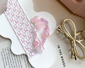 Ultimate girlie Bookmark charm,  pink bookmark charm, pretty charm, book charm, bookmark, bookish, book merch