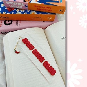 Bookmark, acrylic bookmark, spicy book club bookmark, book mark, book merch image 1