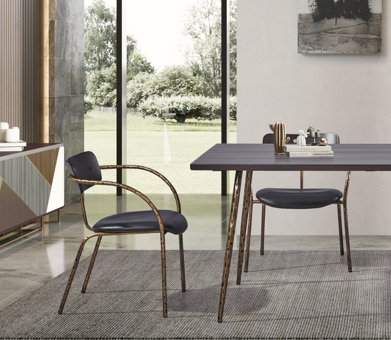 Royal Oak Leather Chair 2 Sets Etsy