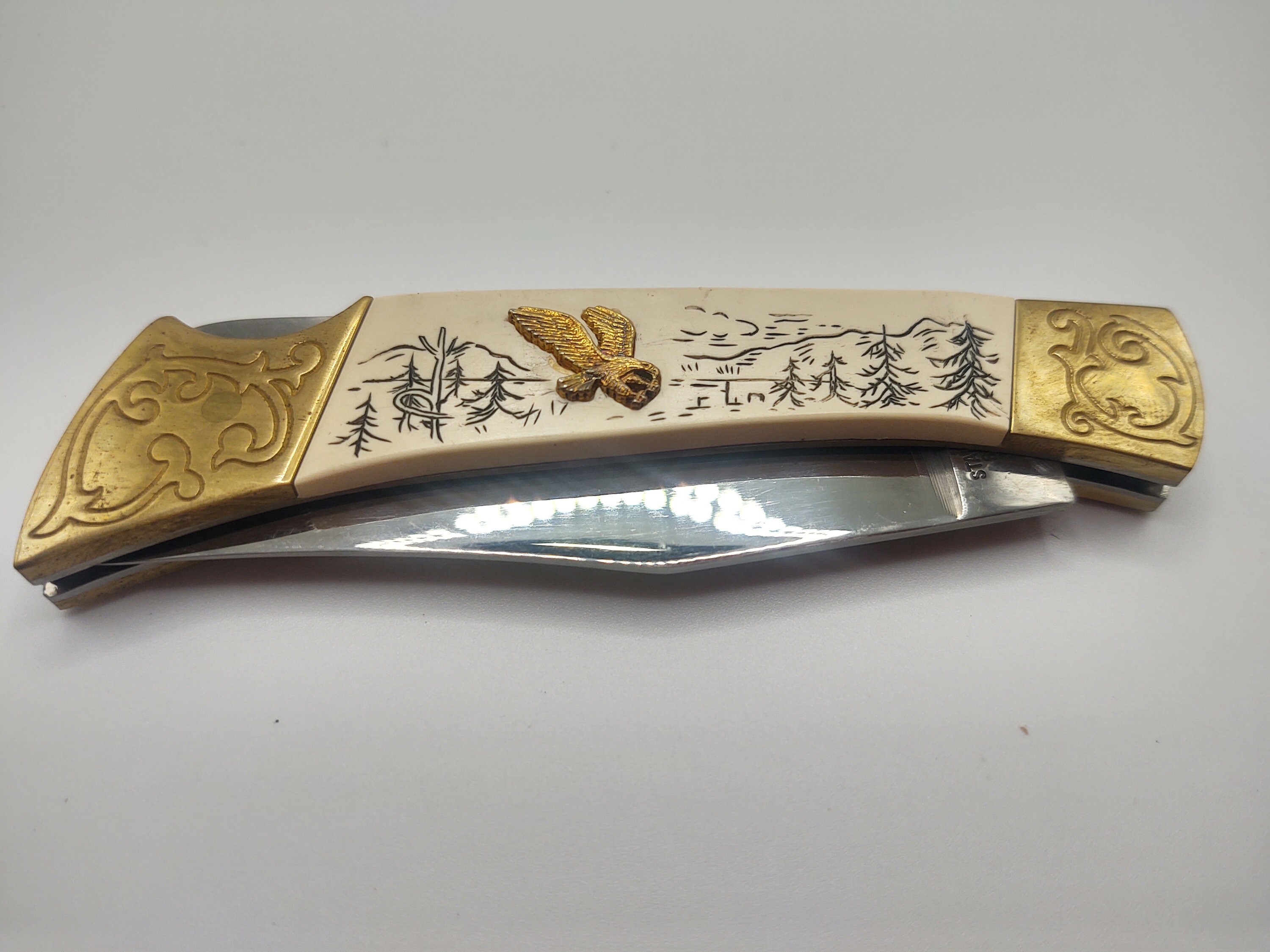 VINTAGE American Eagle Folding 200th ANNIVERSARY Pocket Knife Etsy