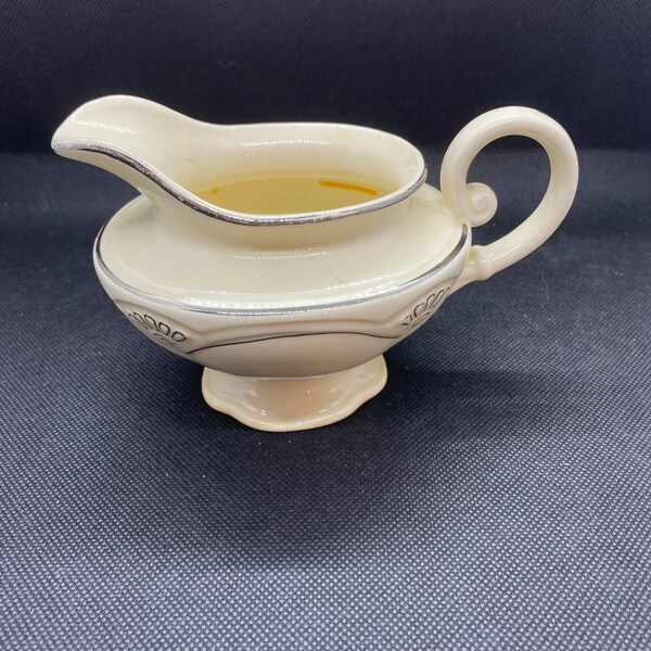 Homer Laughlin Gravy Boat Etsy