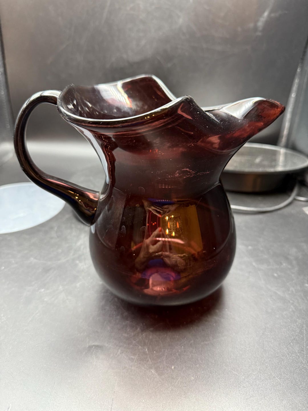 MCM Amethyst Pitcher - Etsy