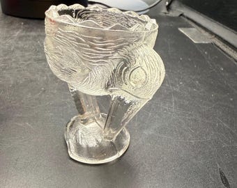 Clear Stork Eggcup