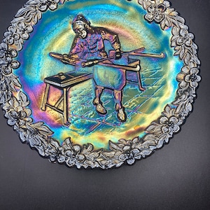 Fenton Carnival Glass Glass Blower
