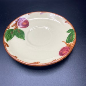 Franciscan Apple Saucer