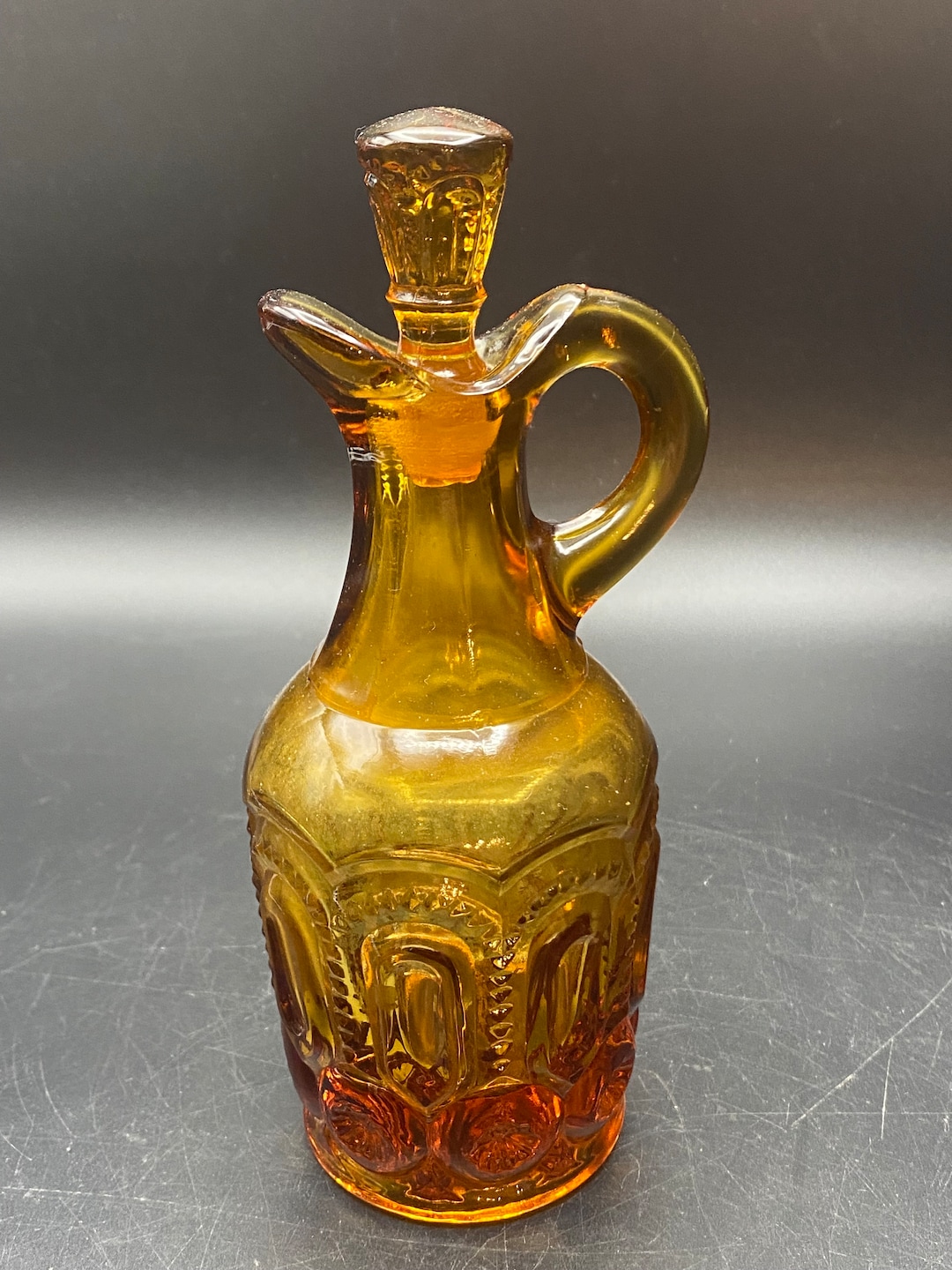 Moon n Star Amber Cruet