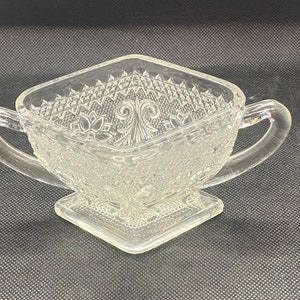 Tiara Sandwich Glass Sugar Bowl
