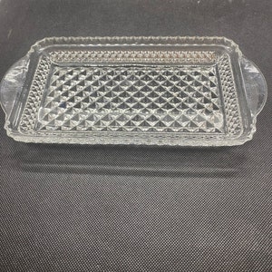 Glass Relish Tray