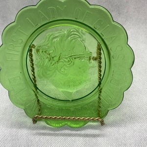 Elizabeth Degenhart Commerative Plate