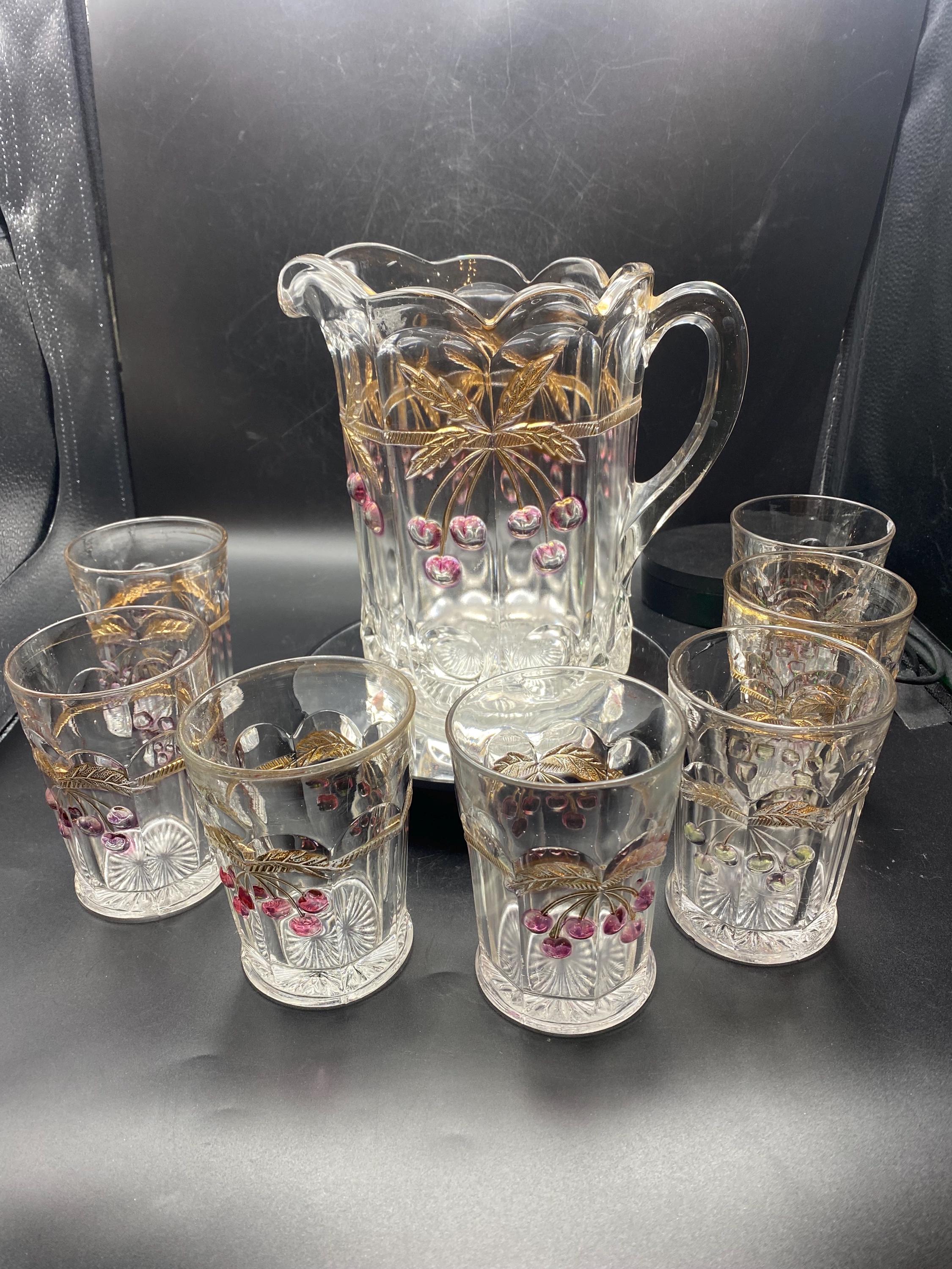 Mosser Cherry Pitcher - Etsy