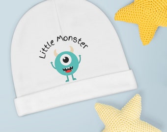 Little Monster Baby Beanie (AOP)