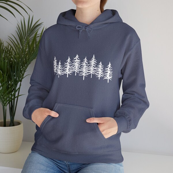 Winter Trees Hooded Sweatshirt