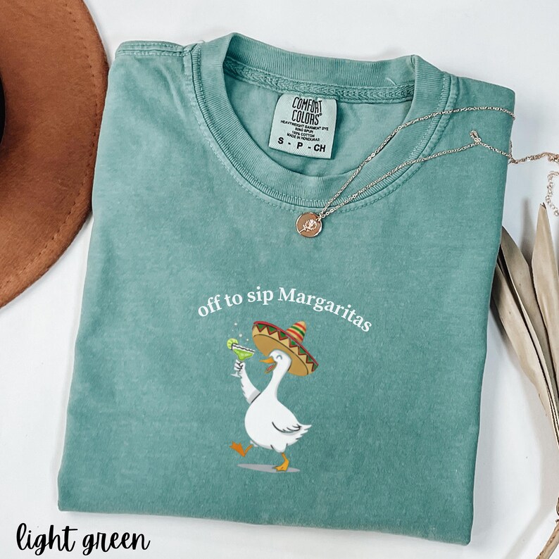 Chemise Cinco De Mayo, chemise oie amusante, t-shirt à boire Margarita couleurs confort, image 2
