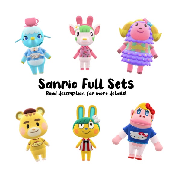 ACNH Sanrio Full Sets Etsy