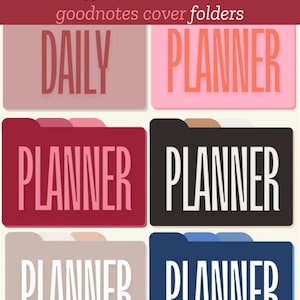 GOODNOTES cover folders