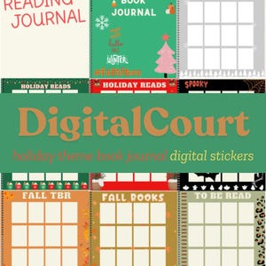 Holiday theme Book journal
