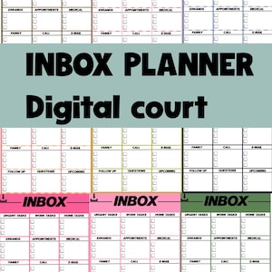 Inbox planning