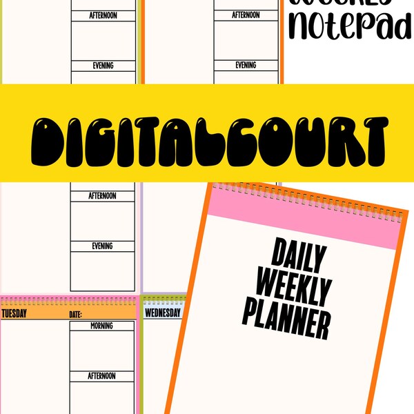 Planejador diário e semanal