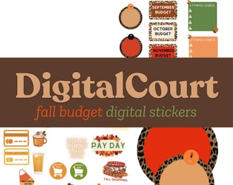 FALL Budget Stickers