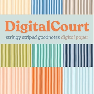 Stringy Striped Paper