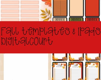 Fall templates & iPads