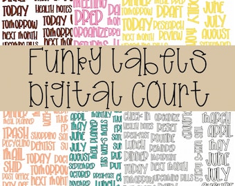 Funky labels
