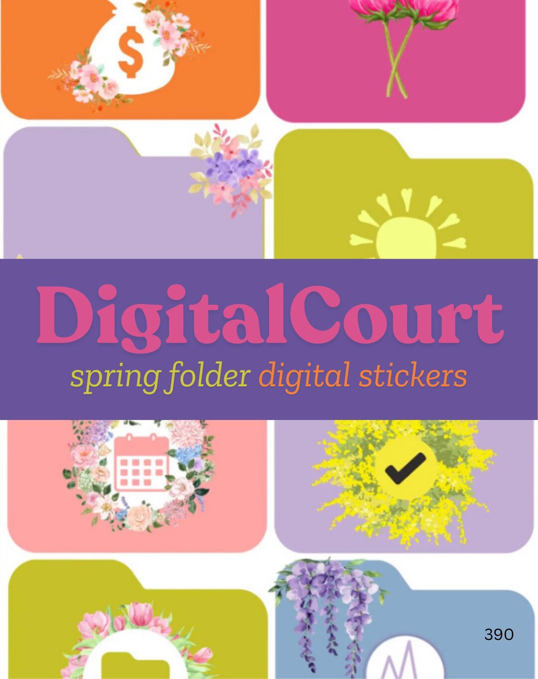 Spring Folder Goodnotes - Etsy