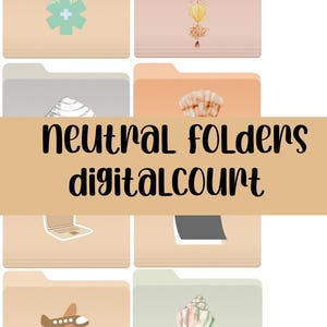 Neutral folders- Goodnotes