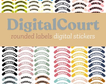 Rounded labels