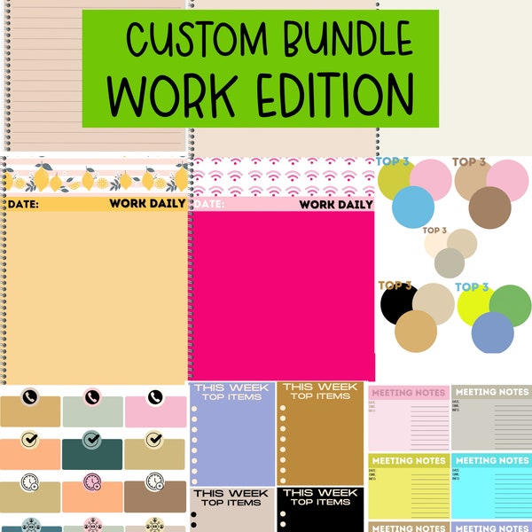 Custom bundle: WORK Edition