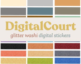 Glitzer Washi