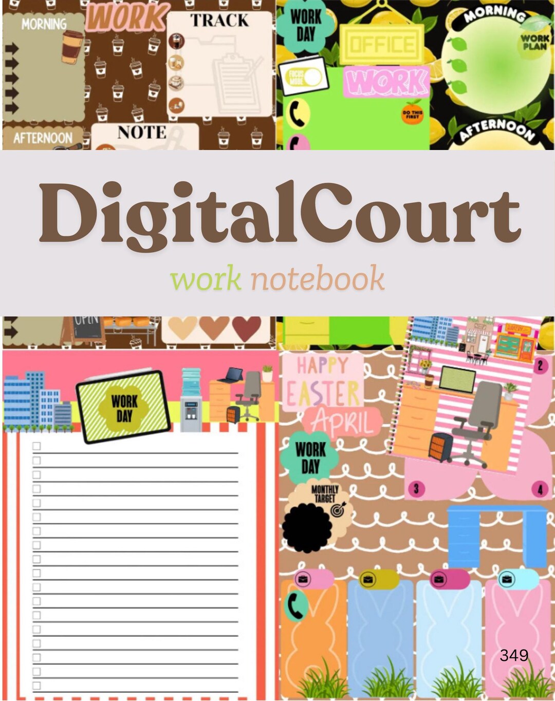 The Work Notepad - Etsy
