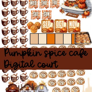Pumpkin spice cafe