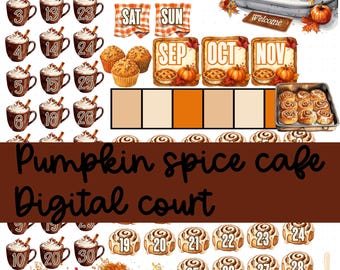 Pumpkin spice cafe