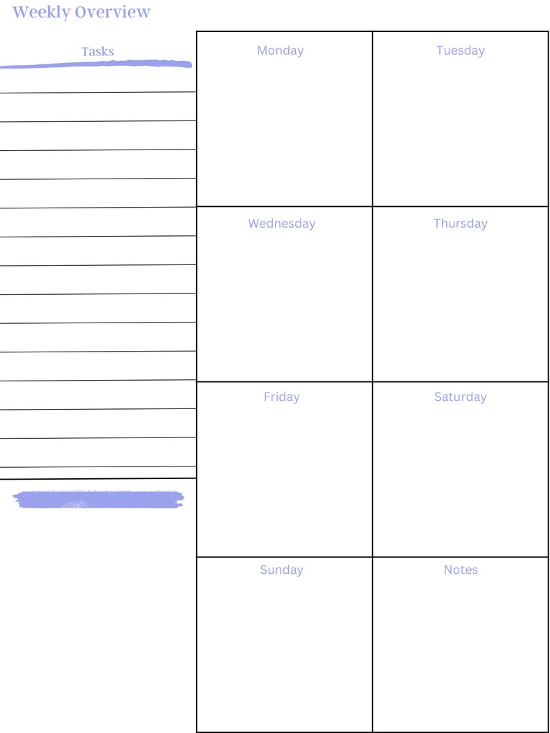 Weekly Heading The Week 2 - Etsy