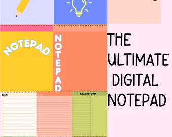 The ultimate digital notepad