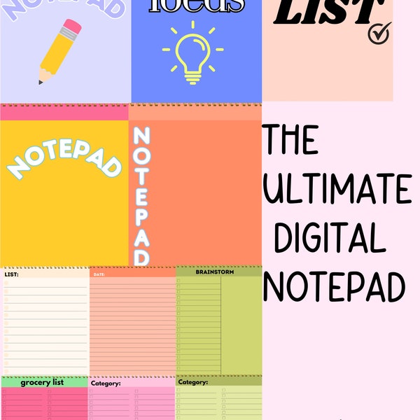 The ultimate digital notepad