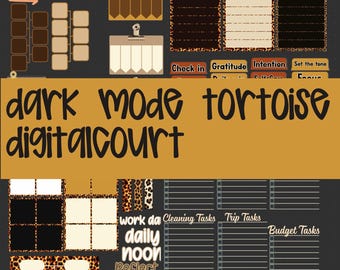 Dark mode tortoise