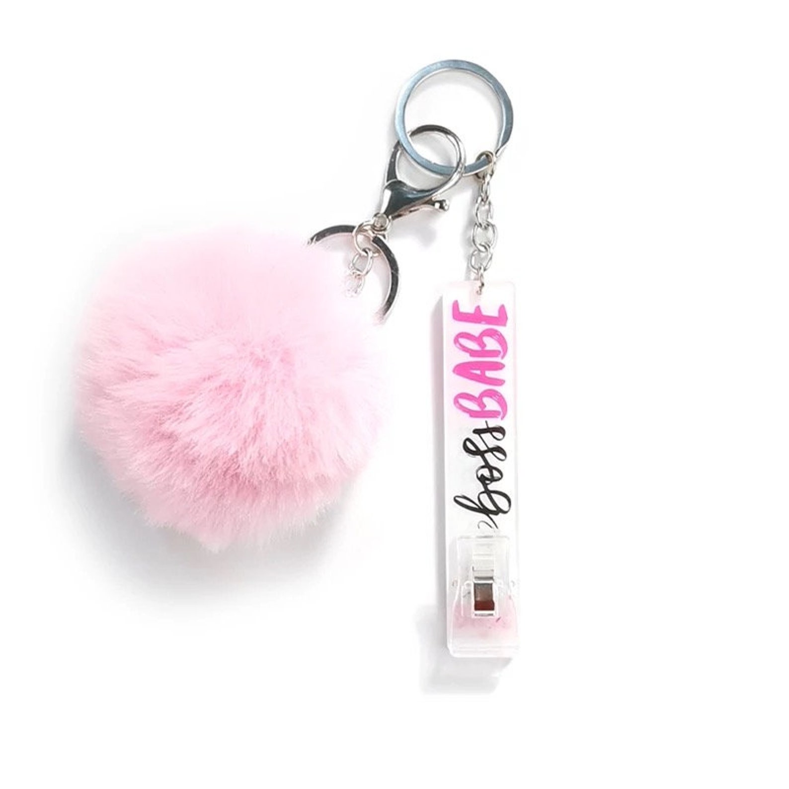 Card Grabber Key Chain Girly Key Chains Perfect Gift for Her Etsy