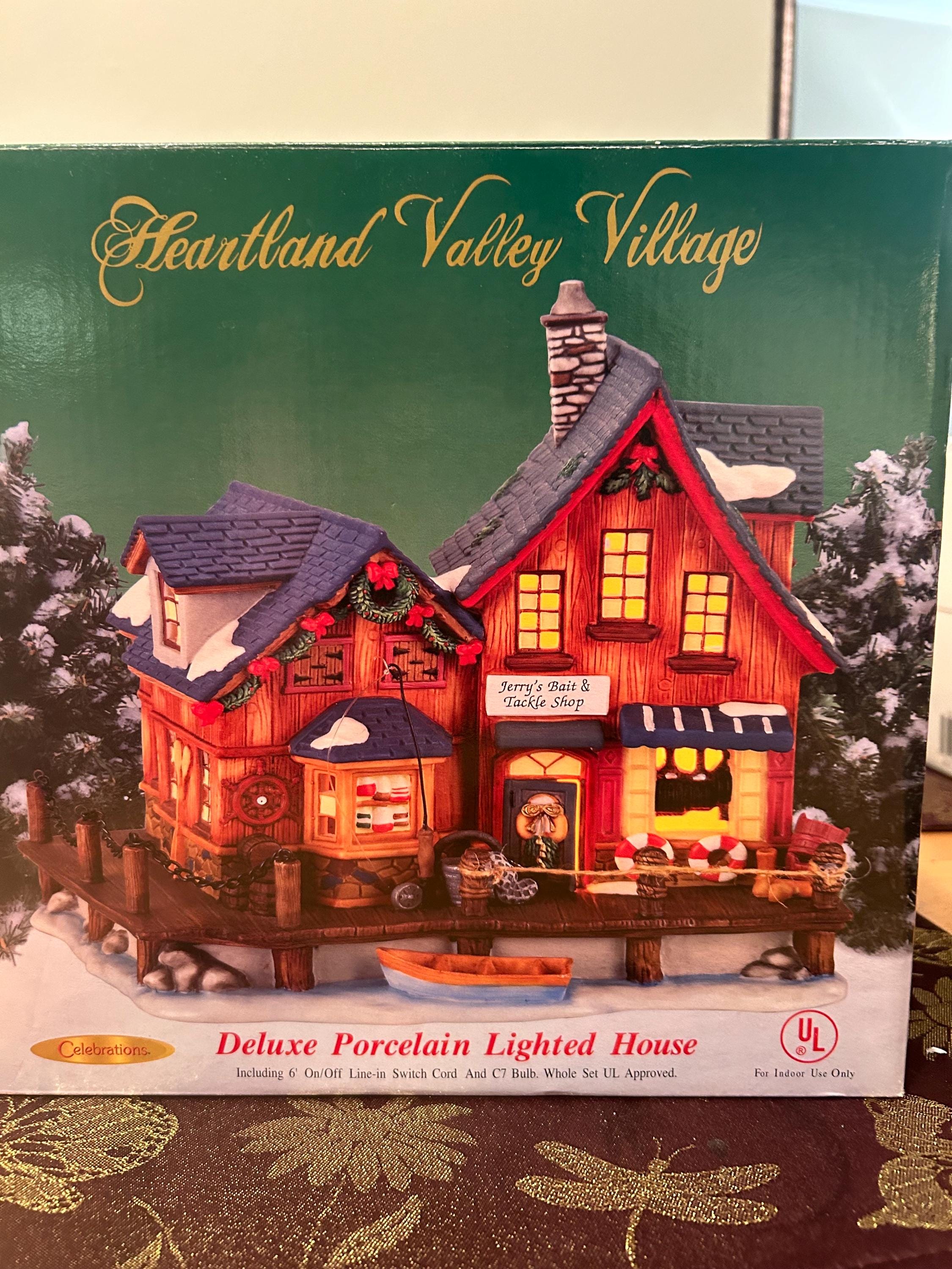 Vintage Heartland Valley Village Jerry's Bait Shop